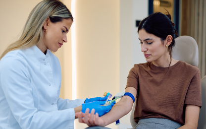 Preparación toma de muestras